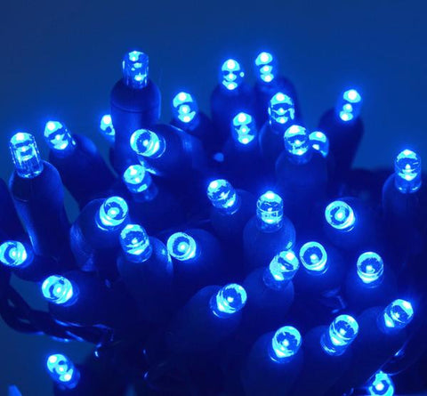 5mm Blue, Green LED Icicle Lights